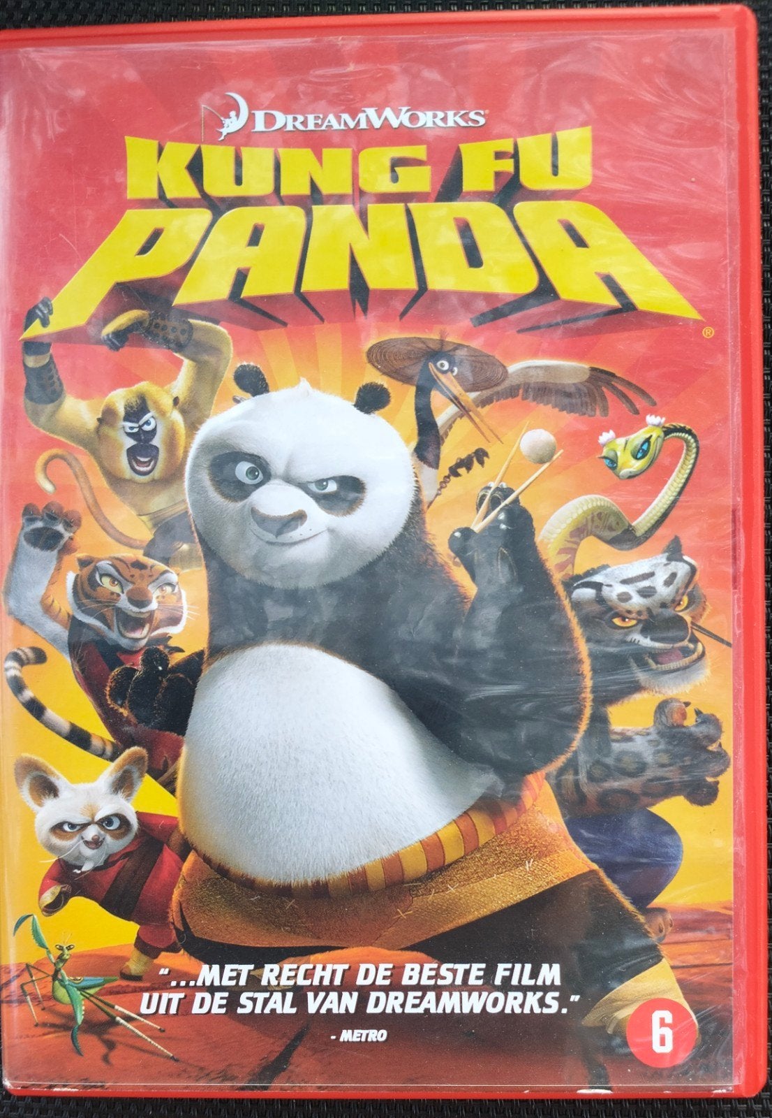 Kung Fu Panda ( Dreamworks), Cd's en Dvd's, Dvd's | Tekenfilms en Animatie, Ophalen, Animatie, Nederlands, Zo goed als nieuw