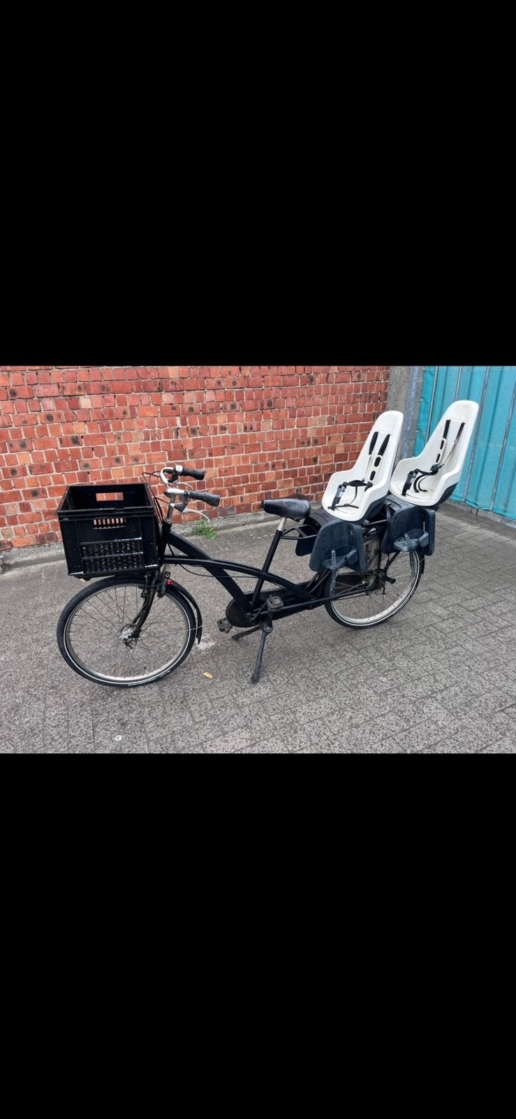 Tweelingfiets transport fiets, Fietsen en Brommers, Ophalen, Zo goed als nieuw, Fietsfabriek