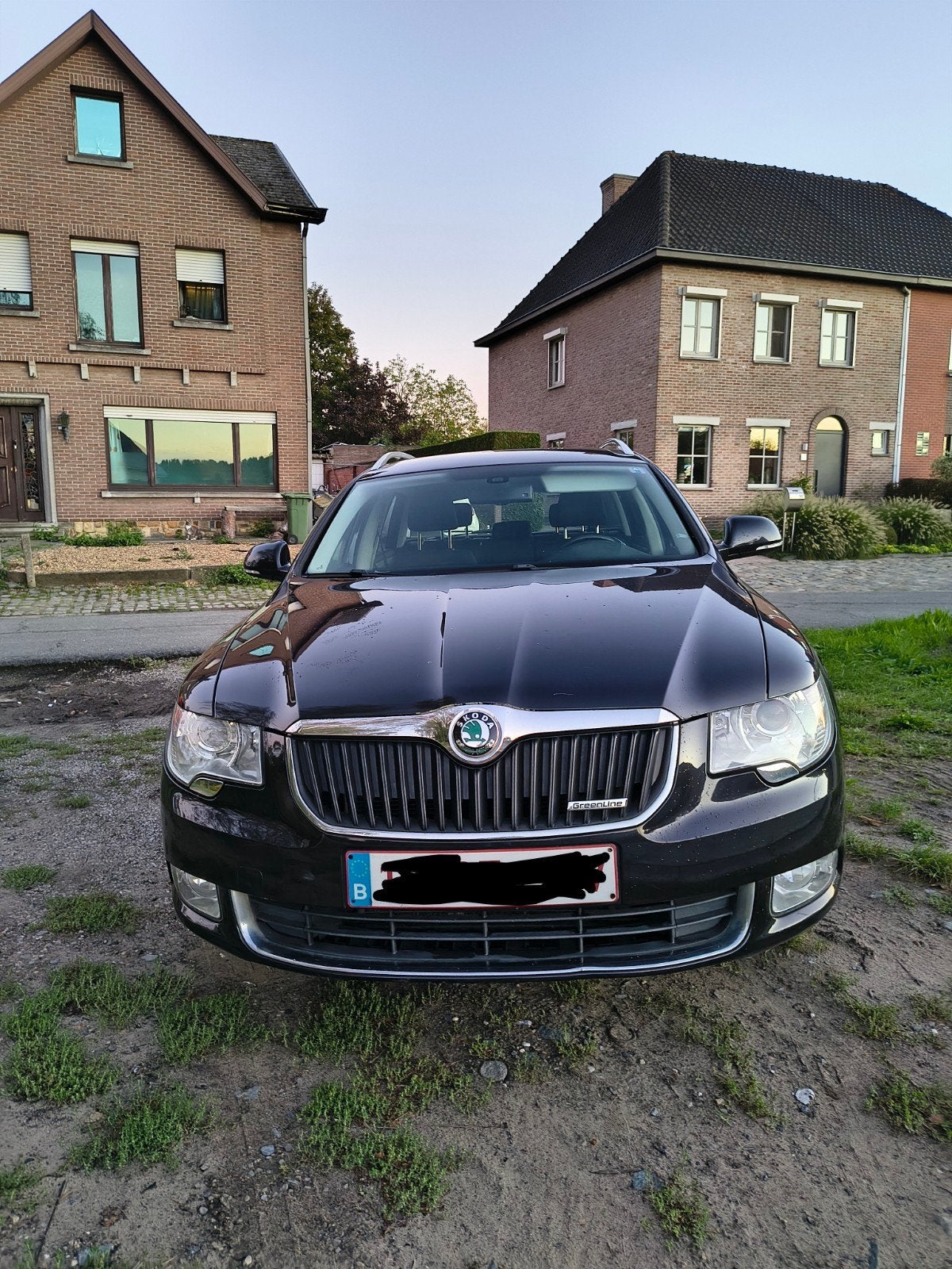 Skoda Superb, Auto's, Euro 5, Zwart, 5 deurs, Particulier