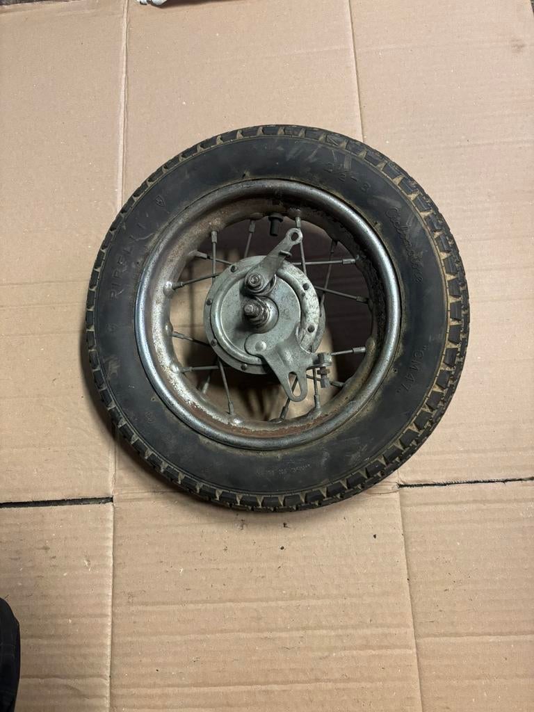 Petite roue avant pour mini moto ou vélo, Enlèvement ou Envoi, Comme neuf