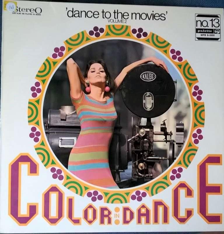 LP Color in Dance To The Movies (Vol2), Complilatie, Ophalen of Verzenden, Zo goed als nieuw, 12 inch