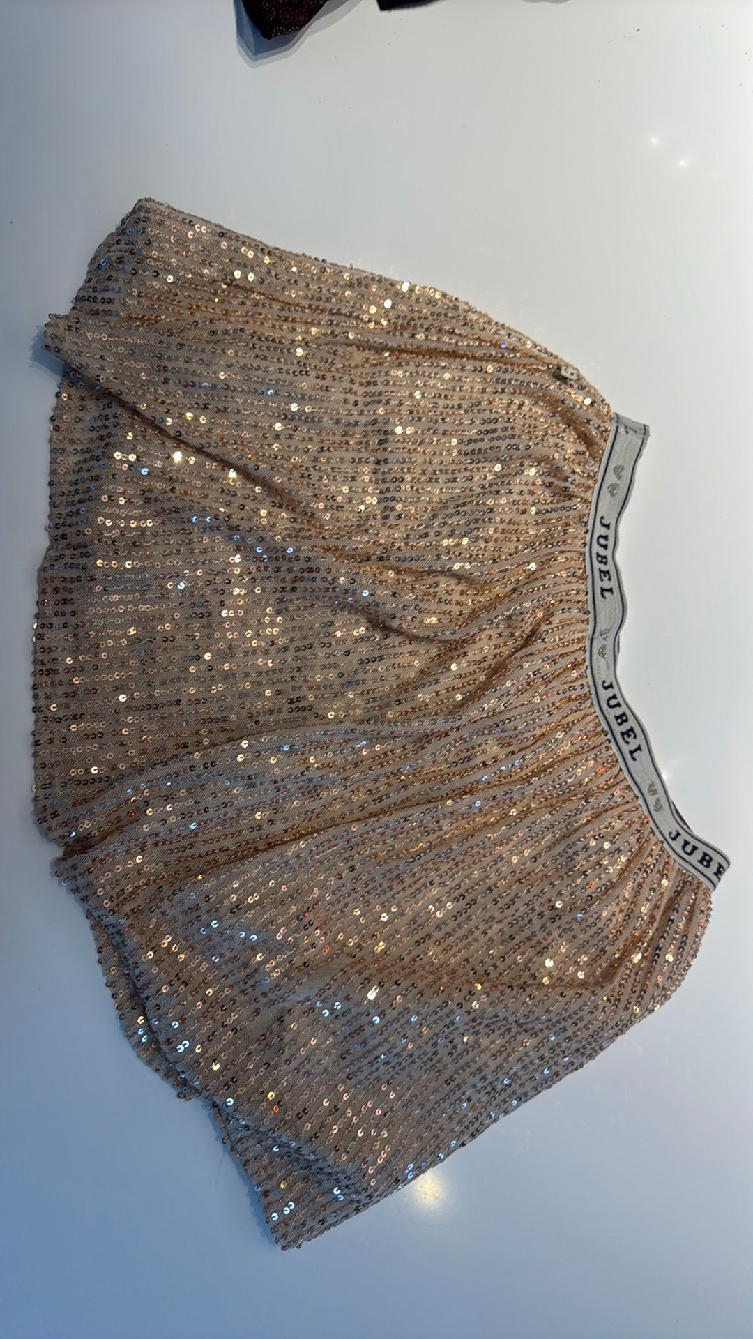 Glitterrokje maat 140 Jubel, Kleding | Dames, Ophalen of Verzenden, Zo goed als nieuw