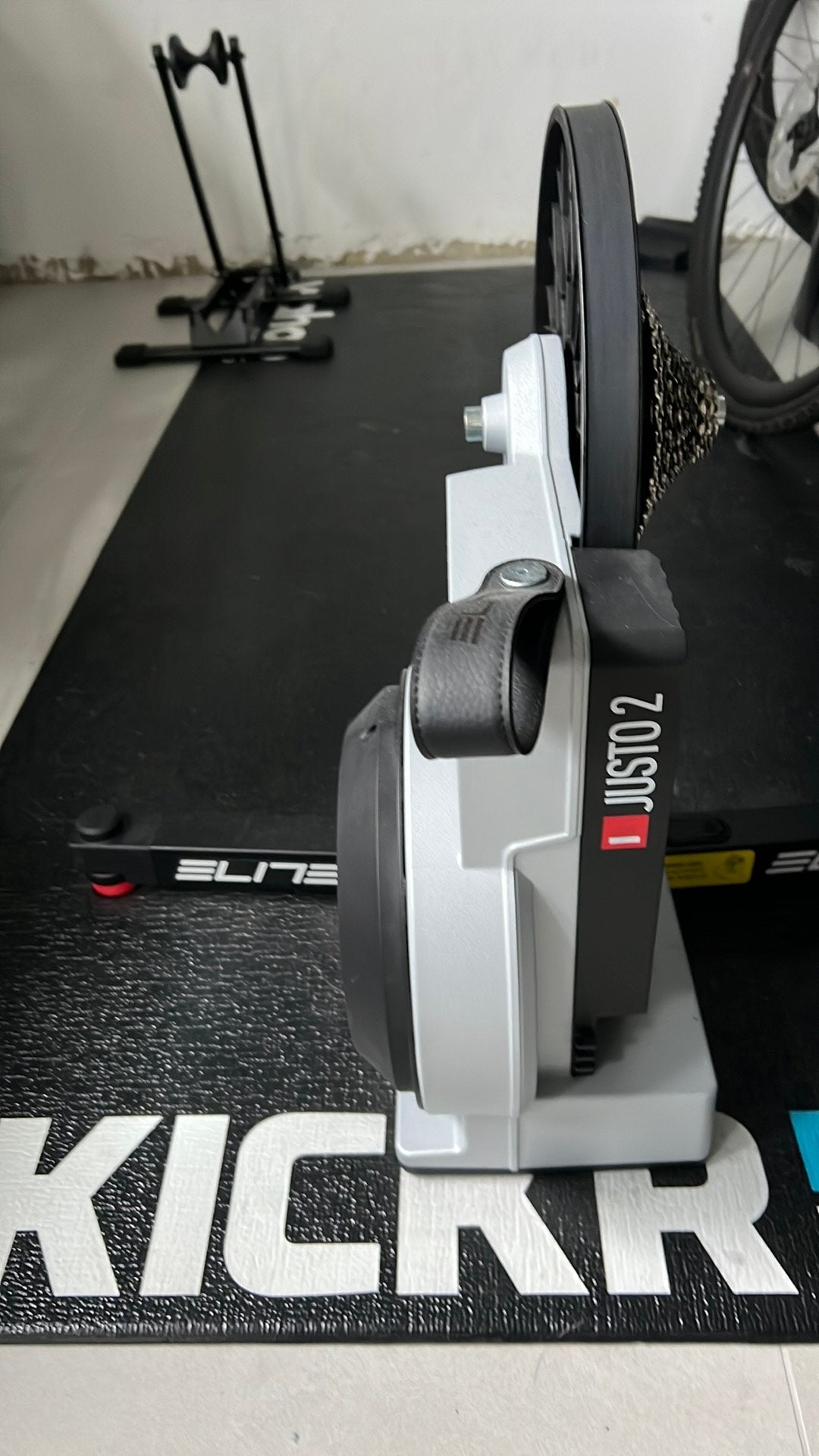Elite justo 2 fietstrainer, Enlèvement, Comme neuf
