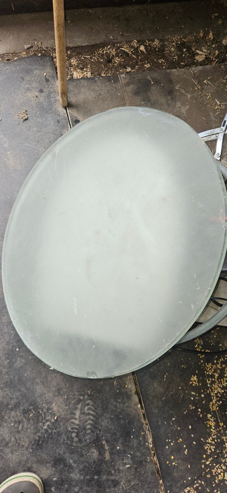 Rond glas, Doe-het-zelf en Bouw, Glas en Ramen, Ophalen