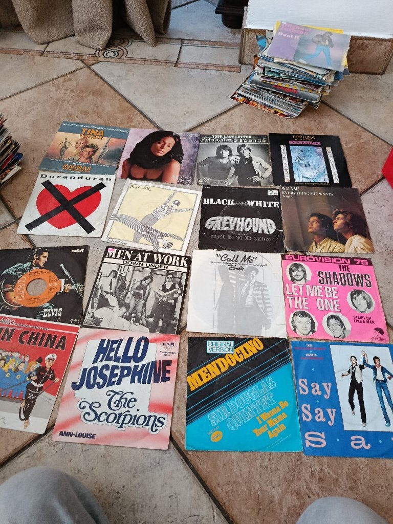 Lot de 64 singles divers, Enlèvement ou Envoi, Utilisé, 7 inch