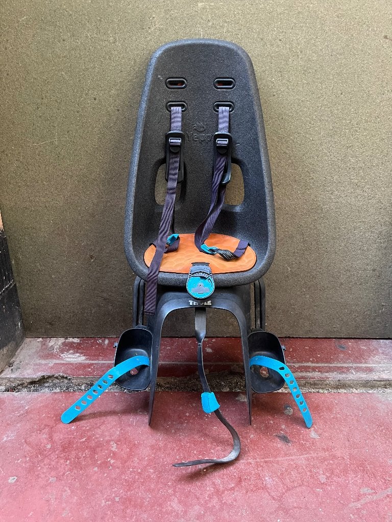 Fietsstoeltje Thule, 15 t/m 25 kg, Achterzitje, Voetsteuntjes, Yepp (Thule)