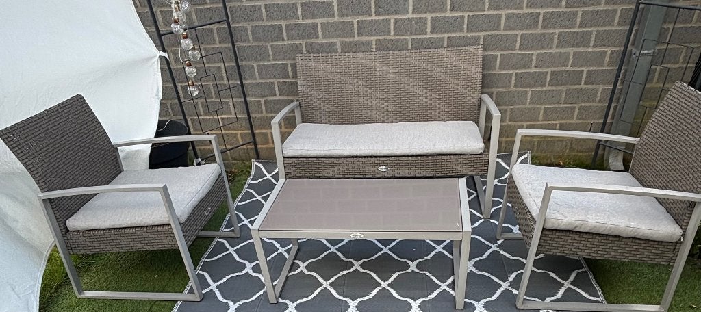 Fauteuil pour jardin, Jardin & Terrasse, Ensembles de jardin, Salons de jardin, Chaise, Comme neuf, Autres matériaux