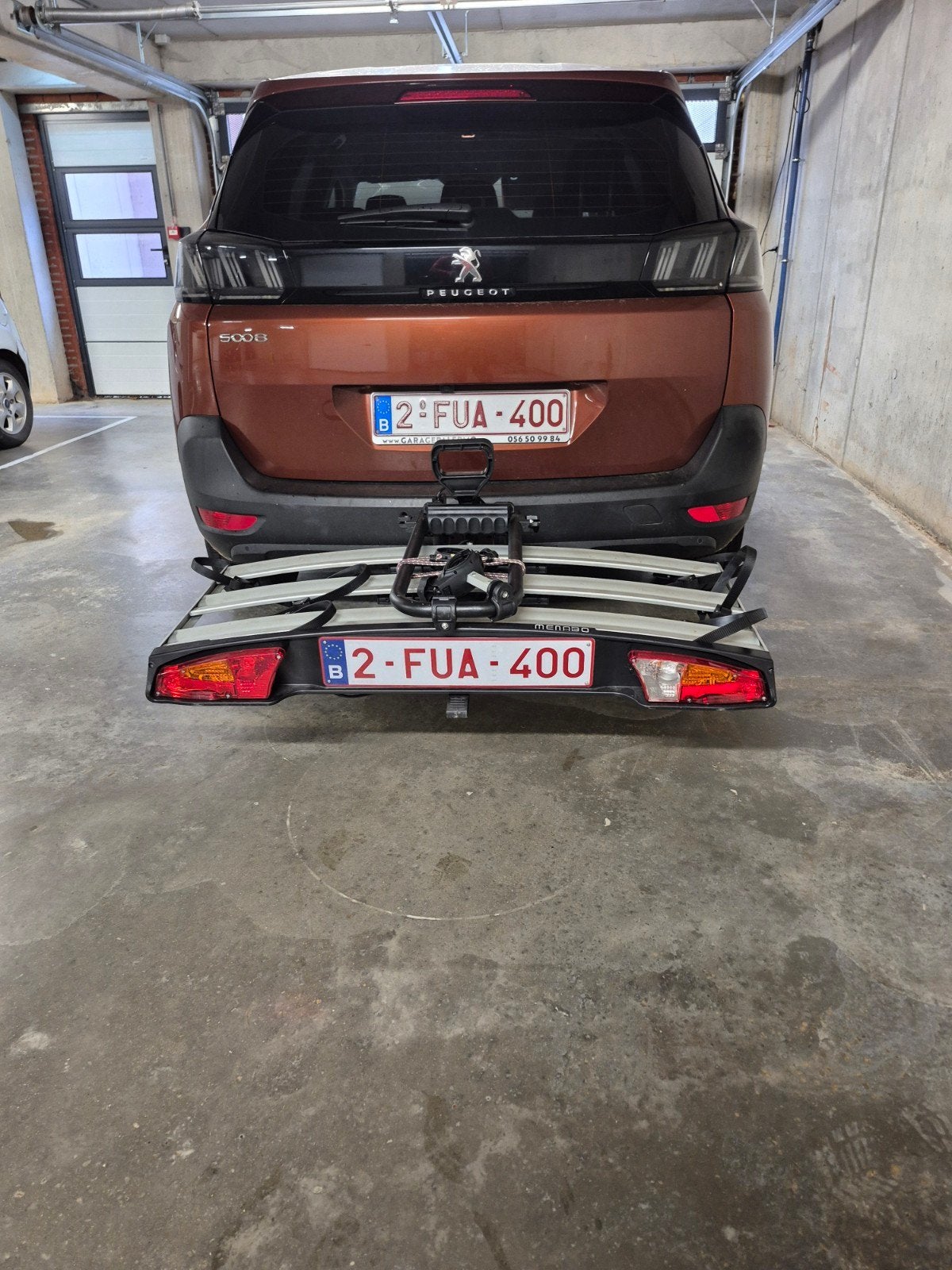 fietsdrager menabo, Auto diversen, Ophalen, 3 fietsen of meer, Zo goed als nieuw, Trekhaakdrager