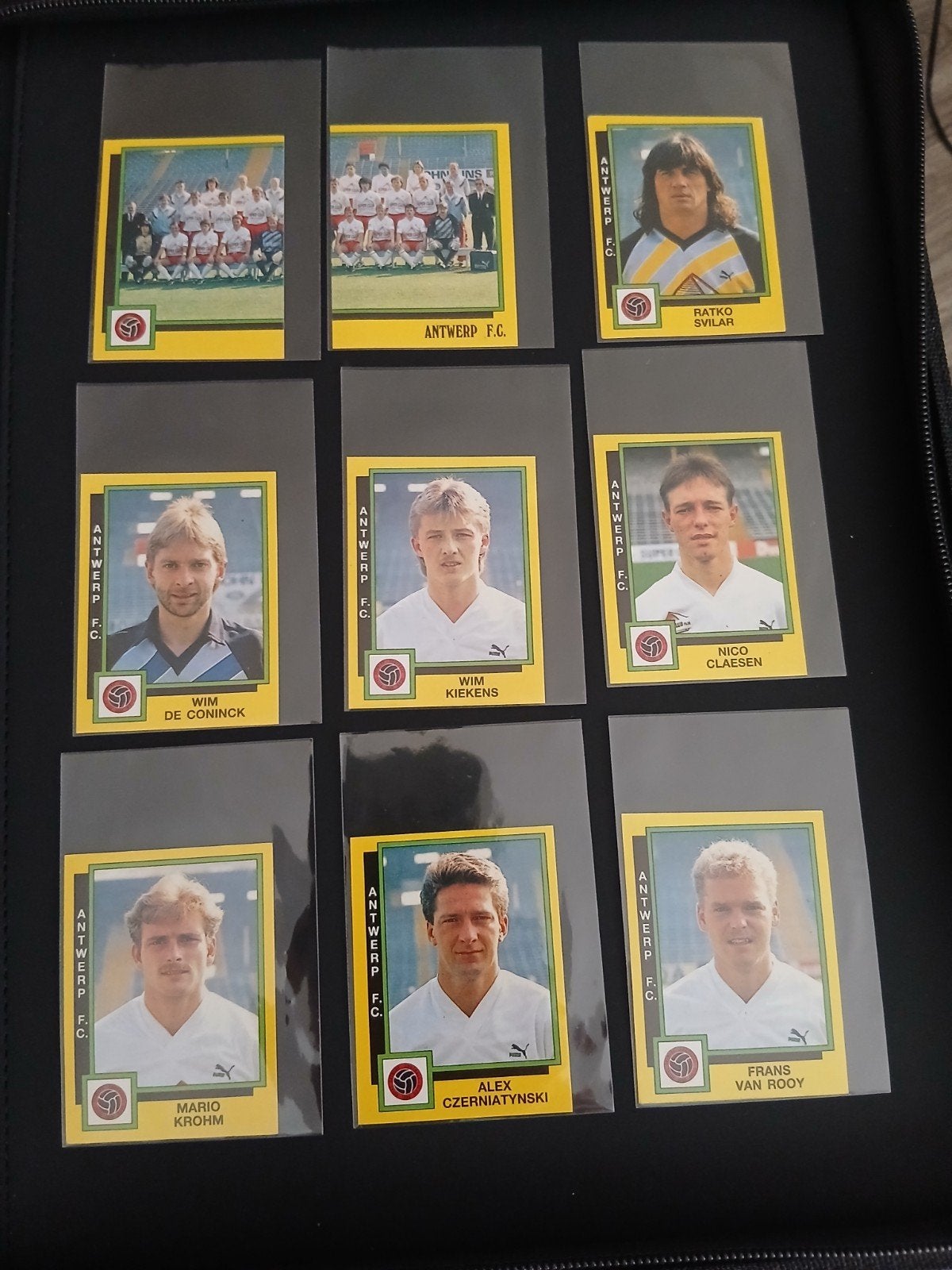 Fc antwerp stickers 1991, Verzamelen, Ophalen of Verzenden, Zo goed als nieuw, Spelerskaart