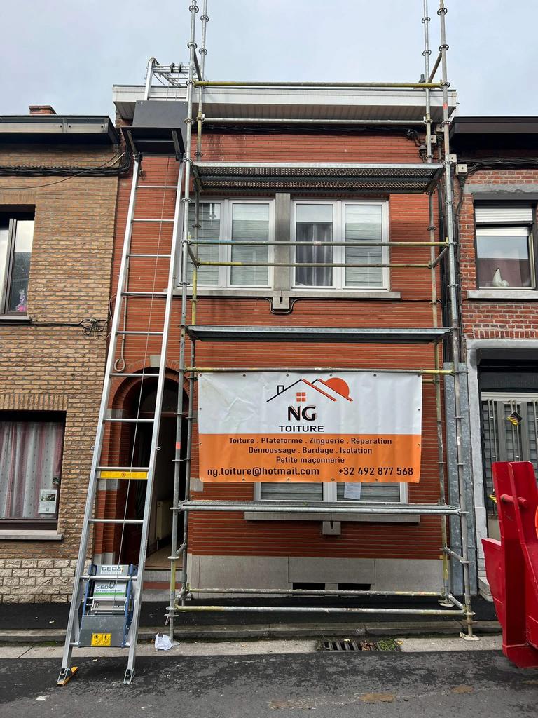 Toiture, Doe-het-zelf en Bouw, Steigers, Zo goed als nieuw, Ophalen of Verzenden