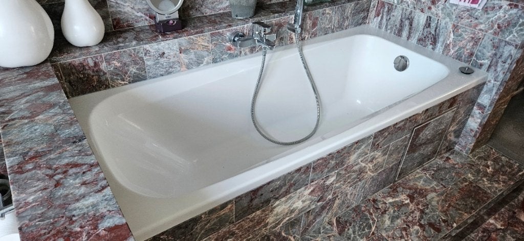 Baignoire SDB 170 x 75 avec robinetterie, Bricolage & Construction, Enlèvement, Comme neuf, Baignoire