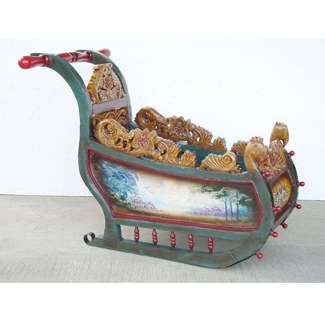 Voiture à neige du Père Noël — Longueur du traîneau 120 cm, Enlèvement, Neuf