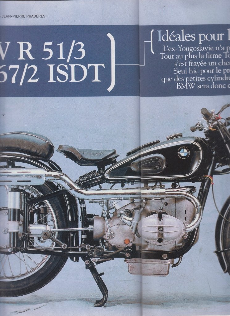 Motos BMW R 51/3 et BMW R 67/2 ISDT Enduro collection, Verzenden, Gelezen