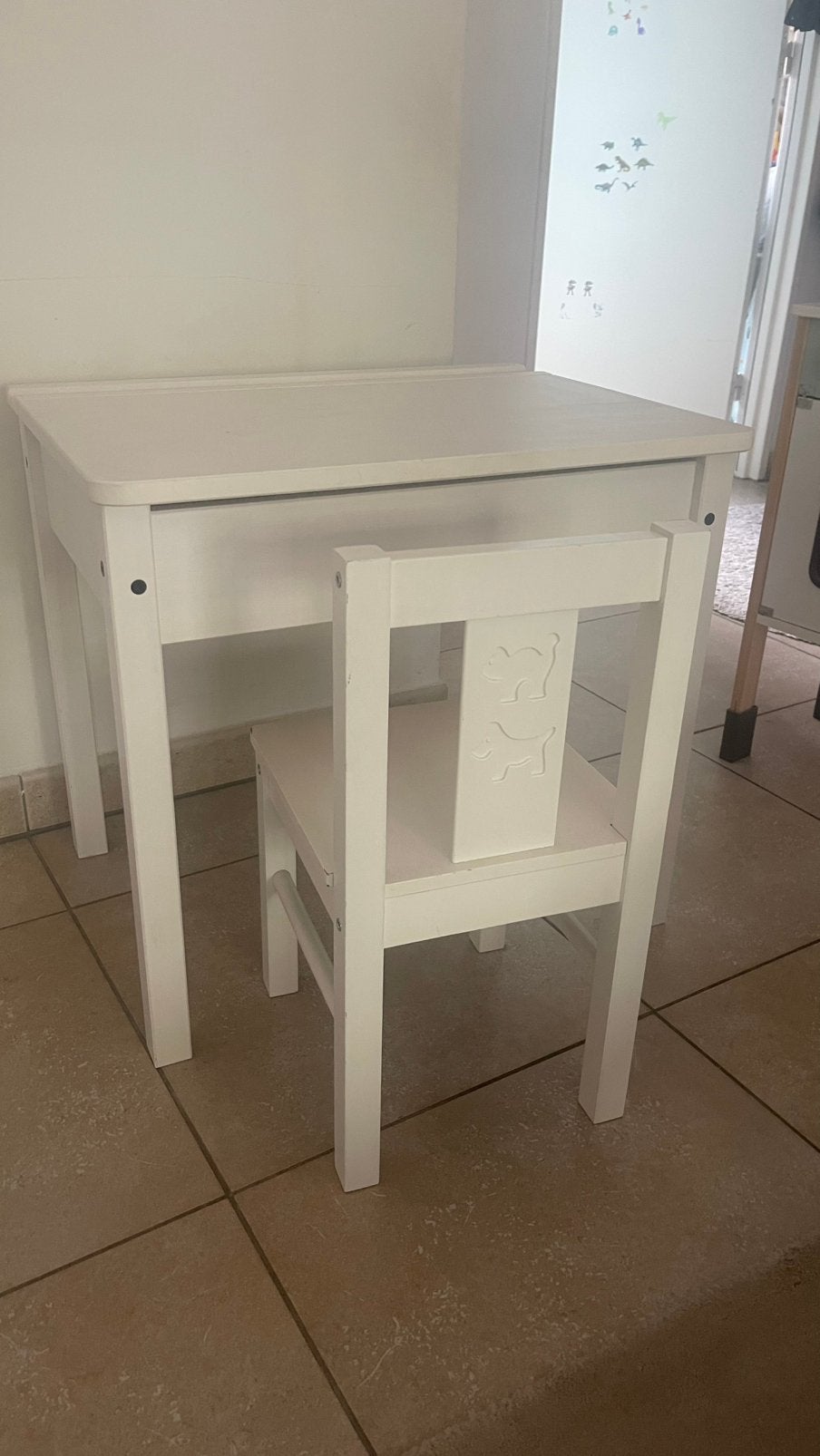 knutseltafeltje te koop, Ophalen, Zo goed als nieuw