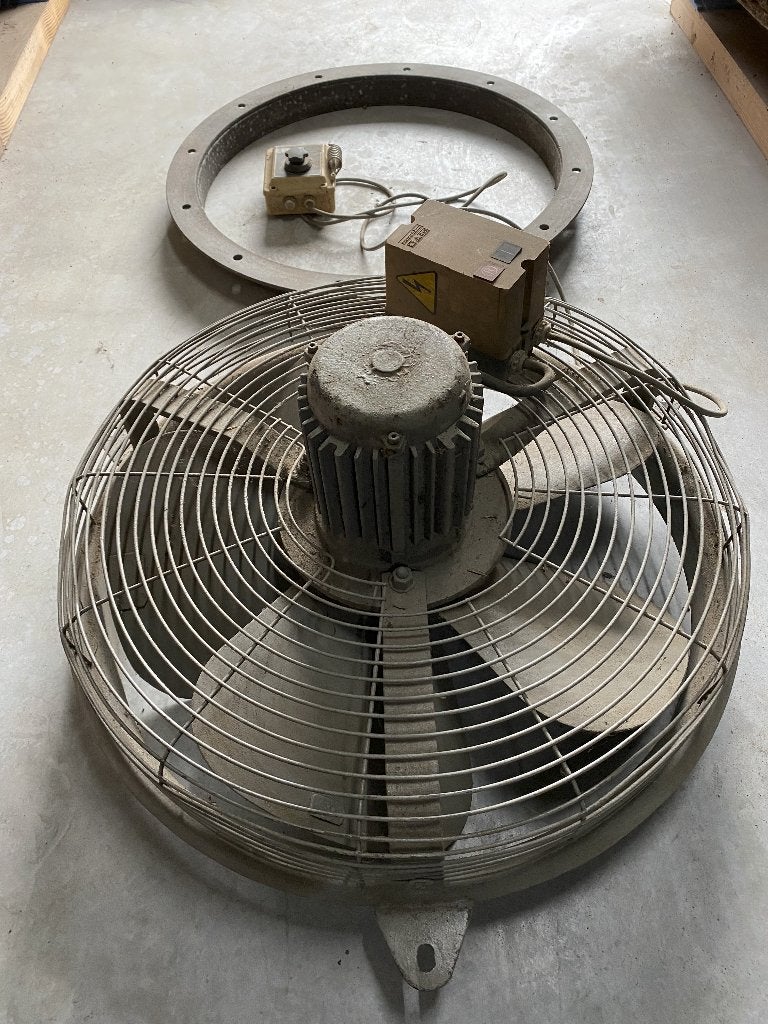 VBM ventilator, Ophalen, Gebruikt