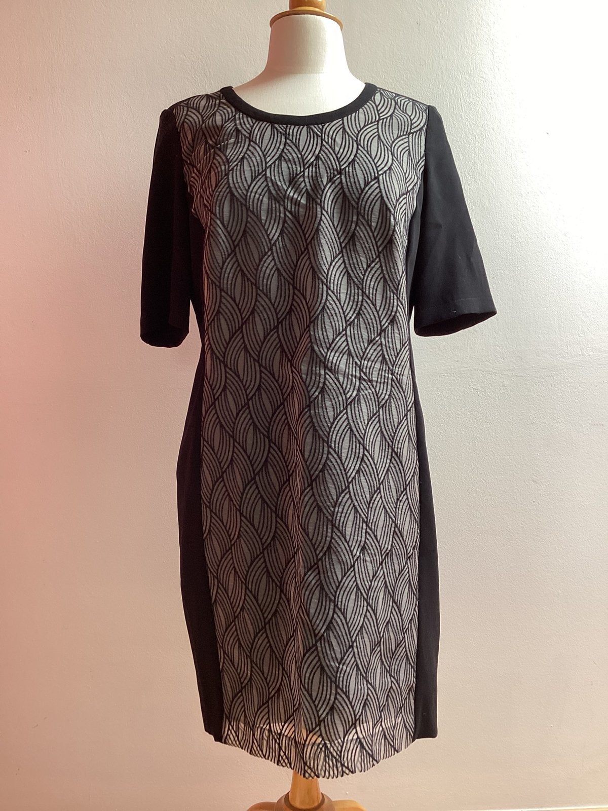 Jurk Gerry Weber 40, Maat 38/40 (M), Zwart, Ophalen of Verzenden, Zo goed als nieuw