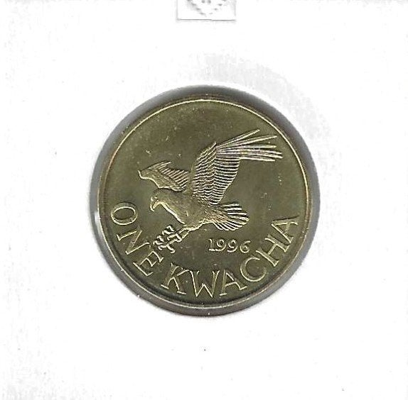 Malawi, 1 Kwacha 1996., Timbres & Monnaies, Enlèvement ou Envoi, Autres pays, Monnaie en vrac