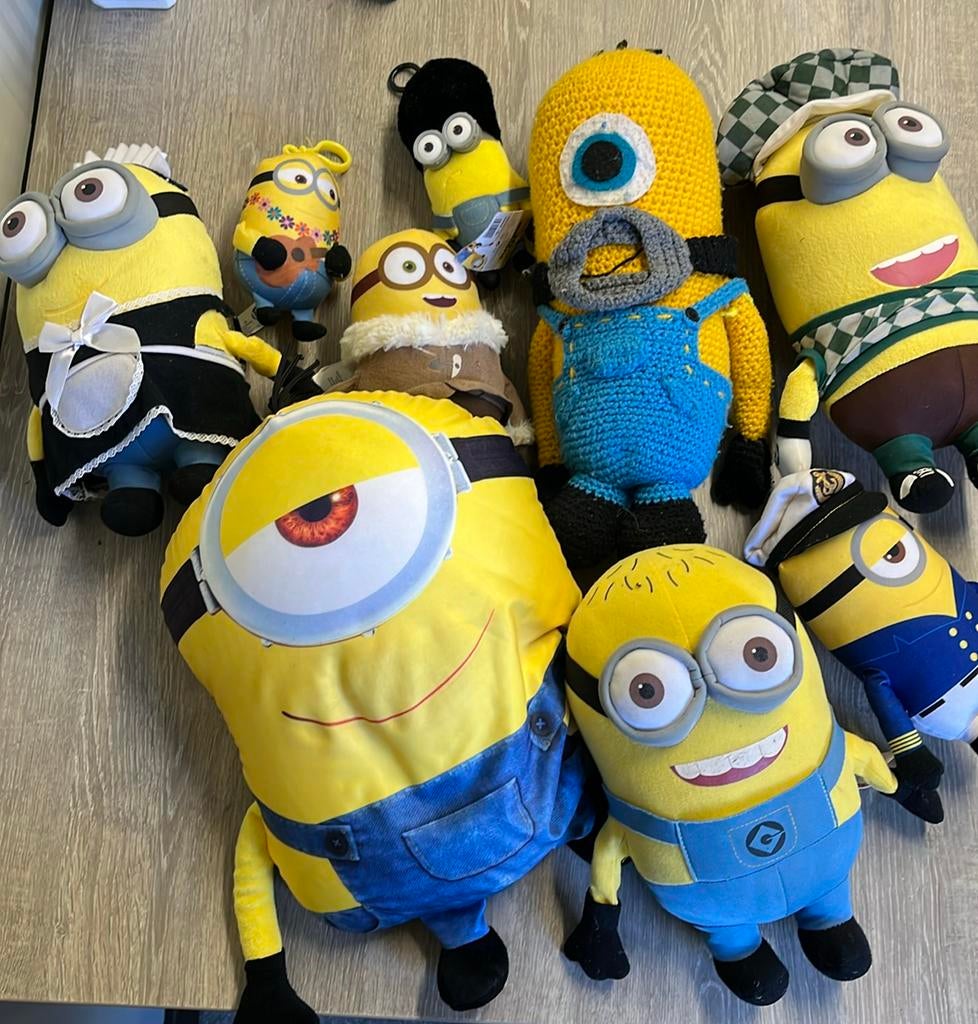 Lot minions, Ophalen, Zo goed als nieuw