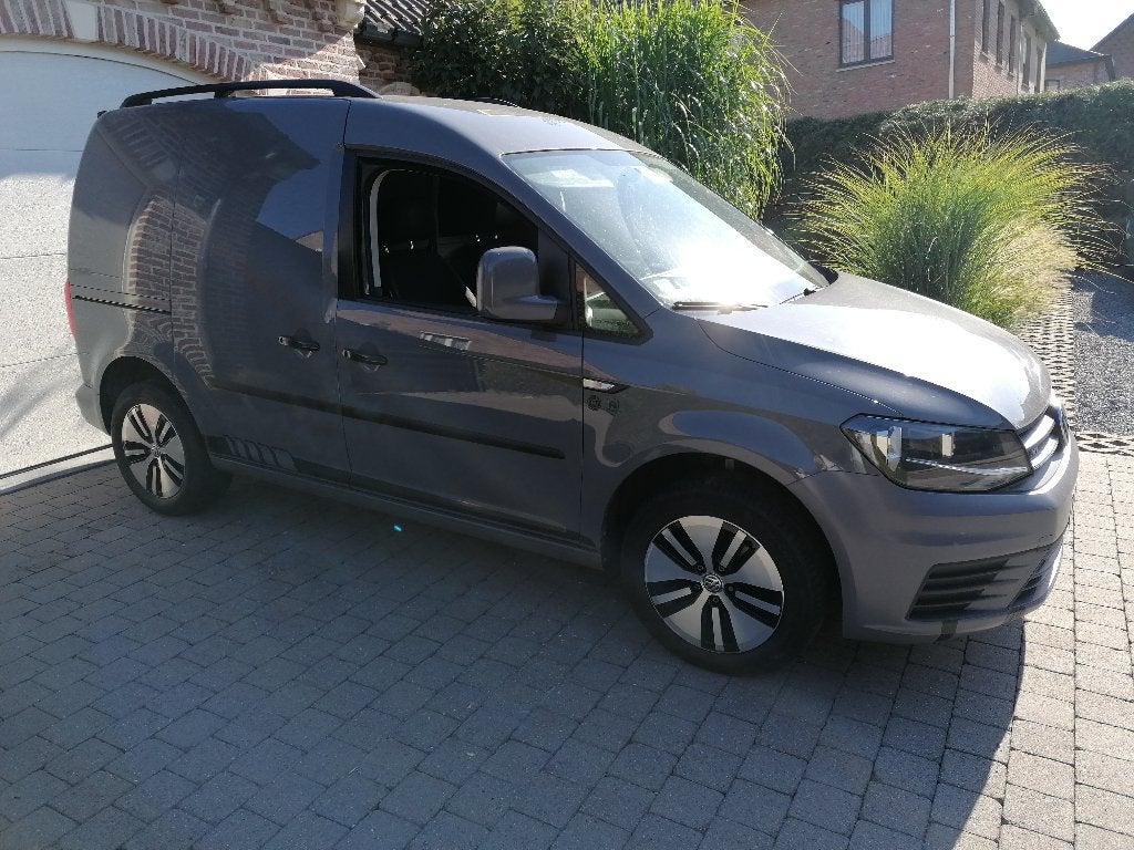 VW Caddy 2.0 tdi, Voorwielaandrijving, 4 cilinders, Volkswagen, Leder en Stof