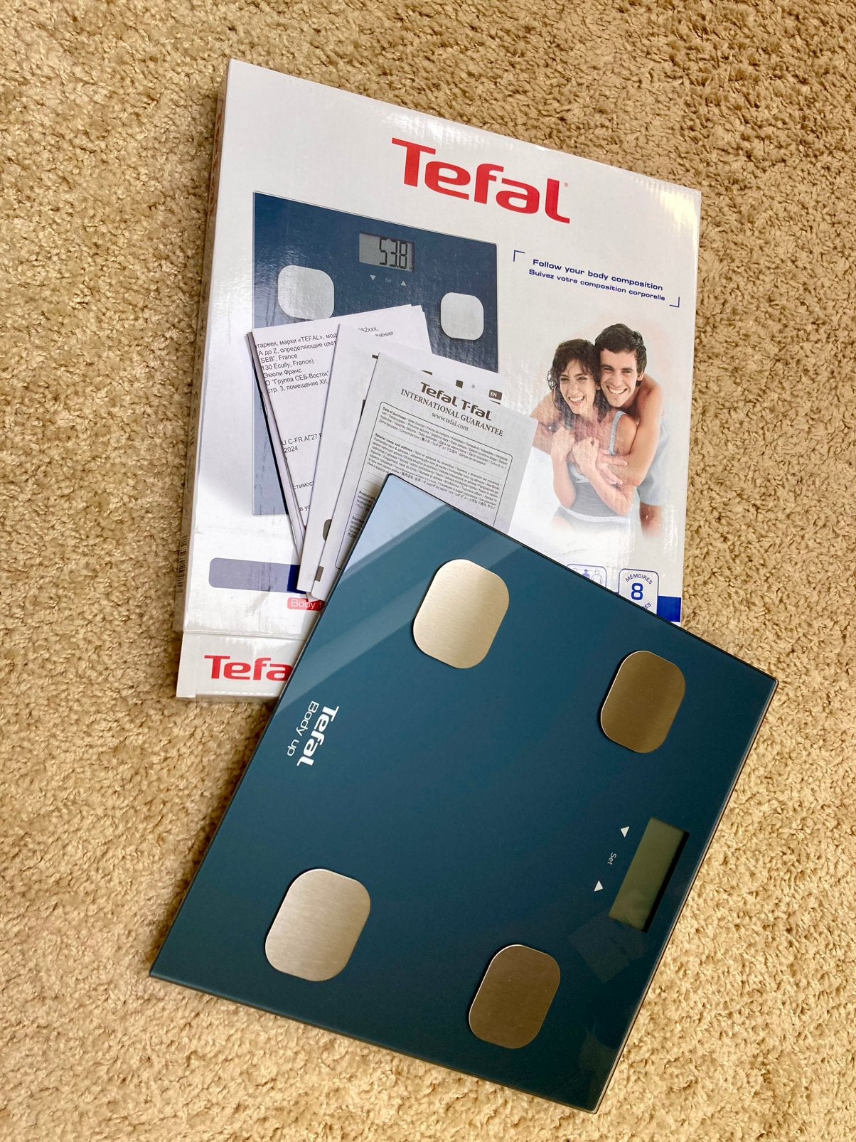 Tefal Body Up BM2520 digitale weegschaal nieuw, Elektronische apparatuur, Ophalen, 1 tot 500 gram, Nieuw, Digitaal