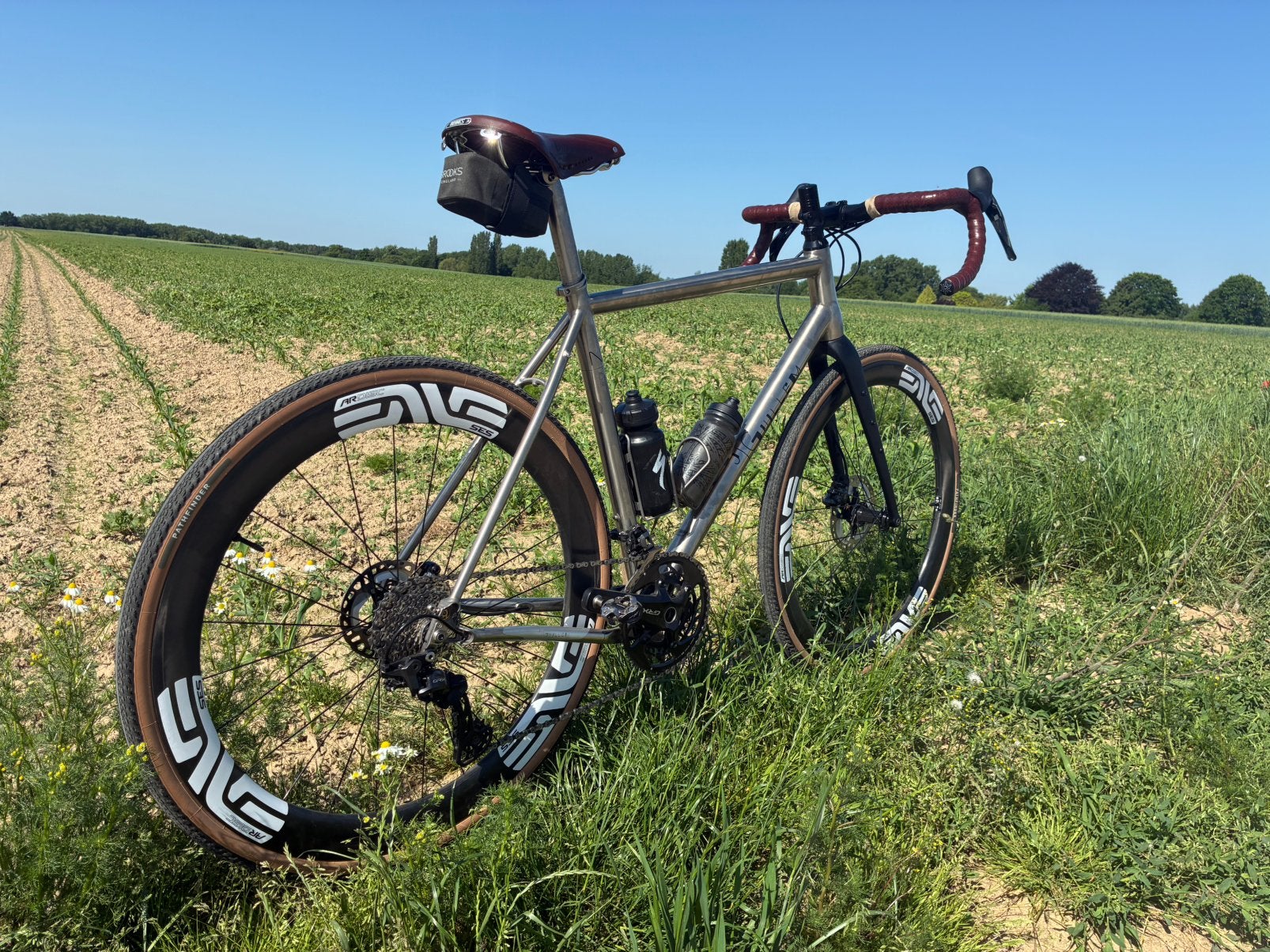 Titanium gravelbike, Enlèvement, Gravelbike, Selle, Titane