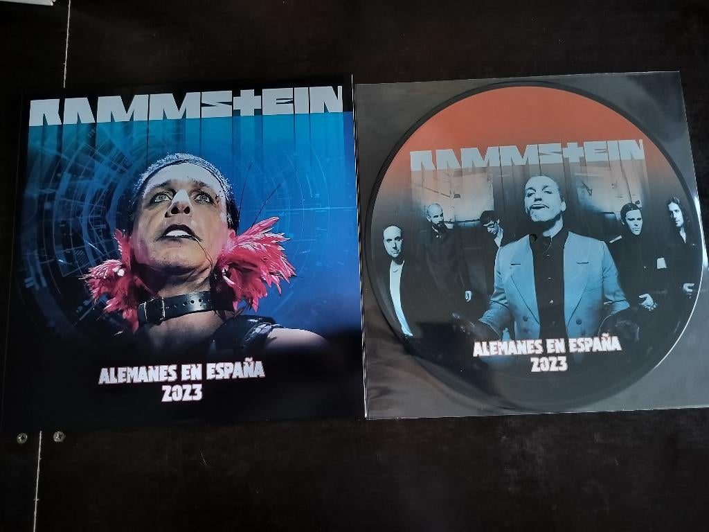 RAMMSTEIN - ALEMANES EN ESPANA - PICTURE disk, Picture disc, Enlèvement ou Envoi
