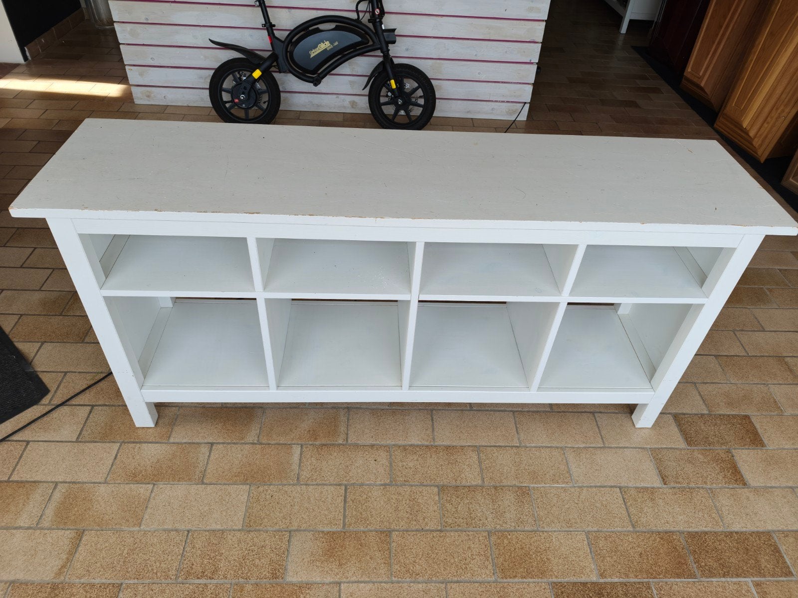 Meuble bas / Console IKEA HEMNES blanc, Ophalen, Gebruikt