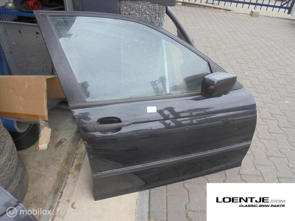 Voordeur rechts rechtsvoor BMW 3-serie E46 sedan of touring, Enlèvement ou Envoi, Utilisé, Porte, Avant