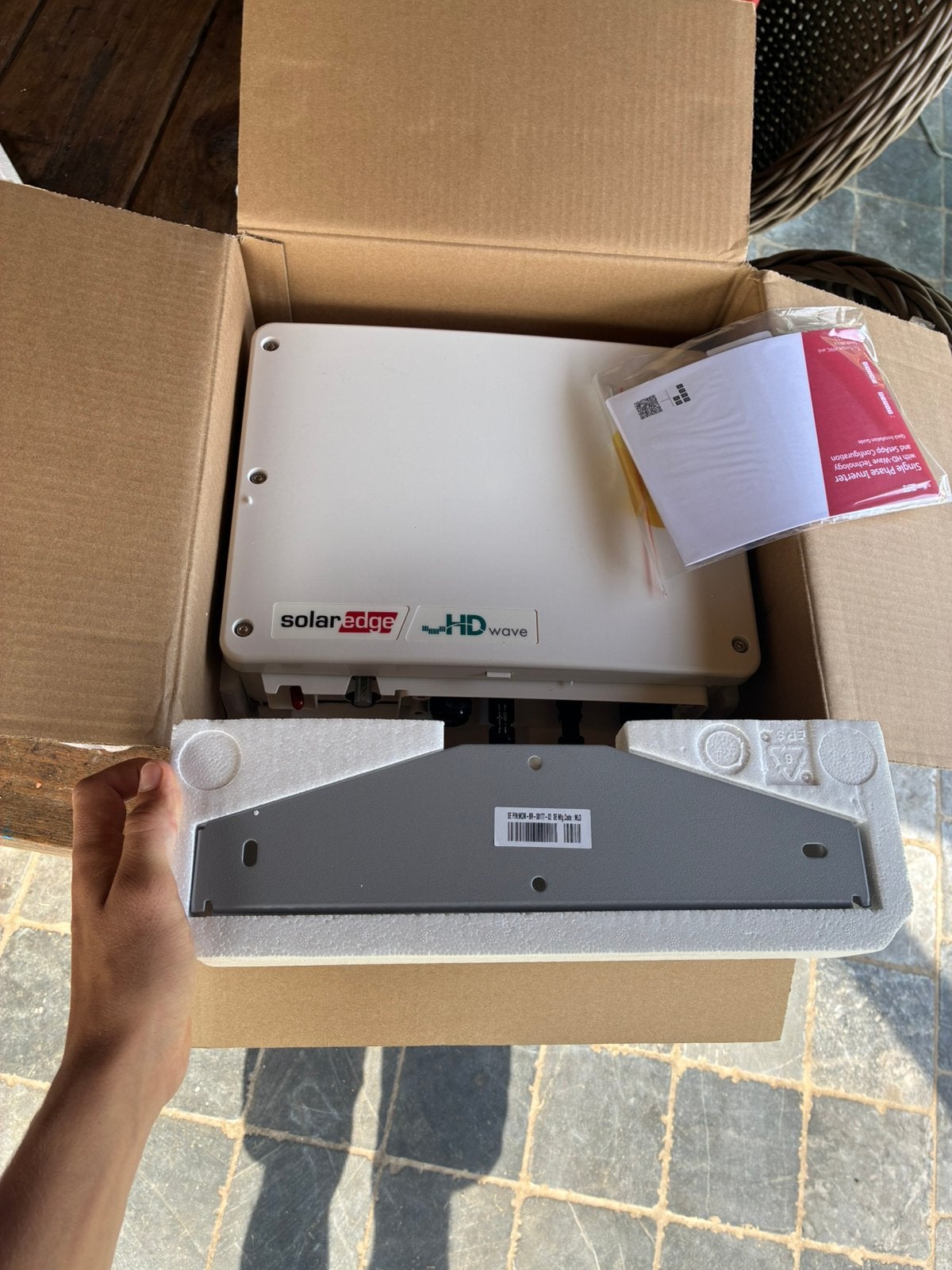 SolarEdge HD-Wave eenfase omvormer, Enlèvement, Neuf, Système complet