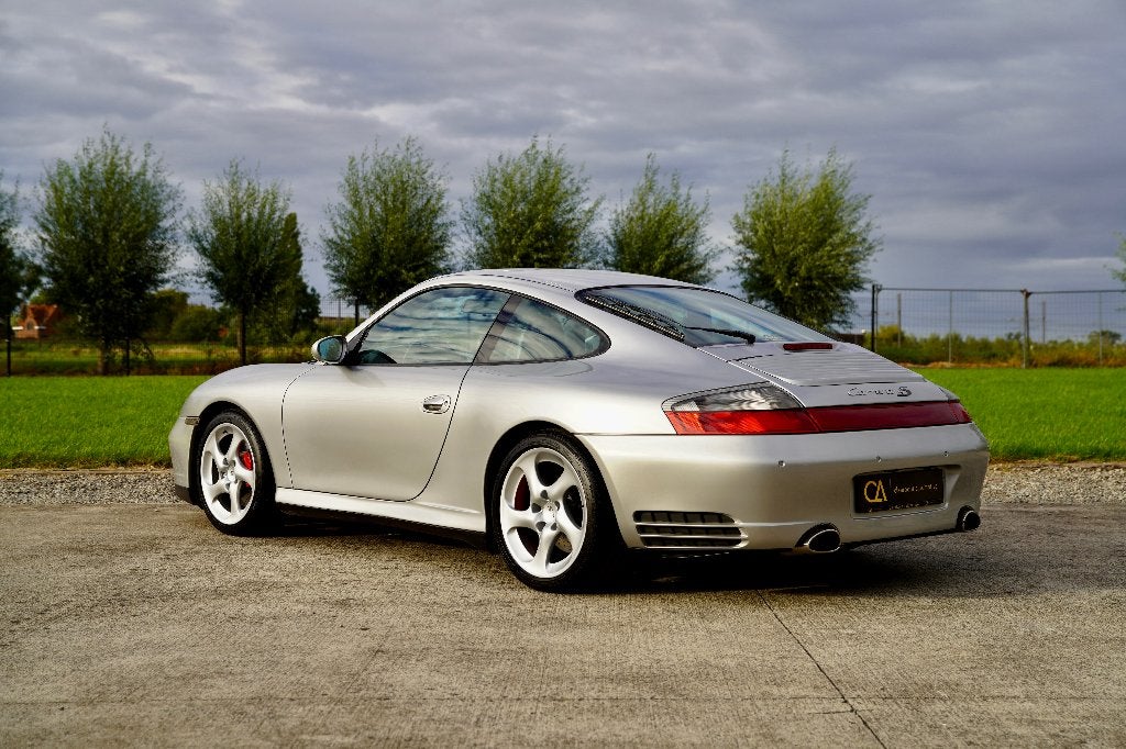 Porsche Carrera 4S 911 - 996 MANUEEL, Auto's, Zwart, Leder, Vierwielaandrijving, 2 deurs