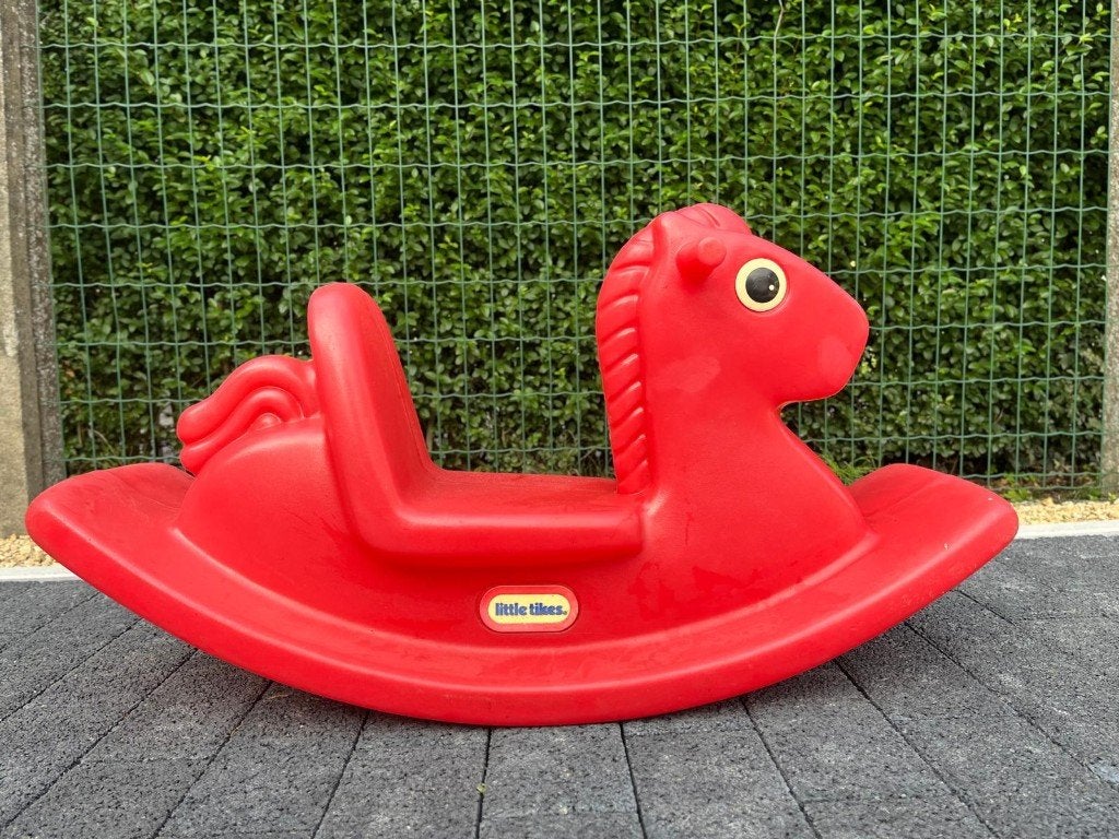 Little tikes schommelpaard, Ophalen, Zo goed als nieuw