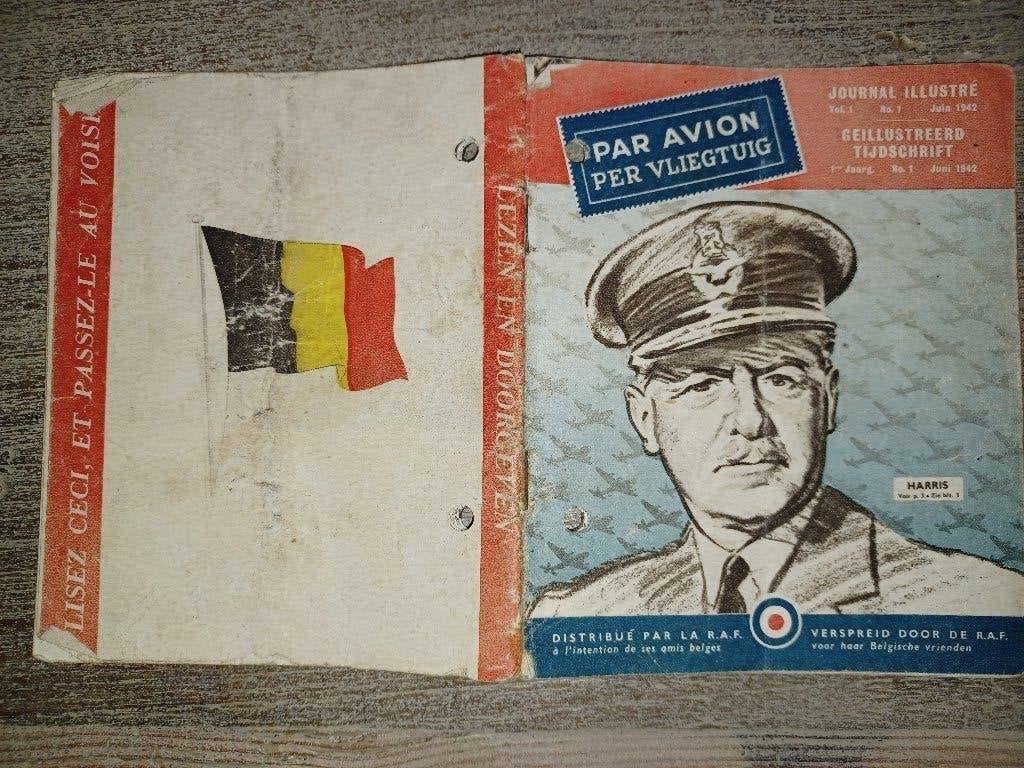 wo2 propaganda luchtmacht RAF nr1 juni 1942 zeer zeldzaam, Verzamelen, Militaria | Tweede Wereldoorlog, Ophalen of Verzenden, Luchtmacht