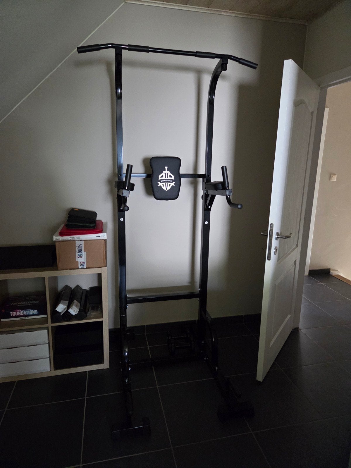 Sportsroyals Power Tower - Pull-up / Dip Station, Ophalen, Zo goed als nieuw, Benen, Overige typen