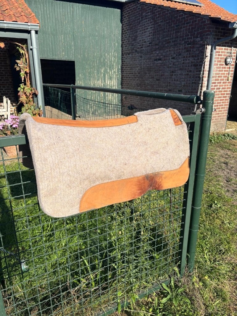 Western Pad Vilt, Dieren en Toebehoren, Gebruikt, Overige merken, Ophalen of Verzenden, Anatomisch gevormd