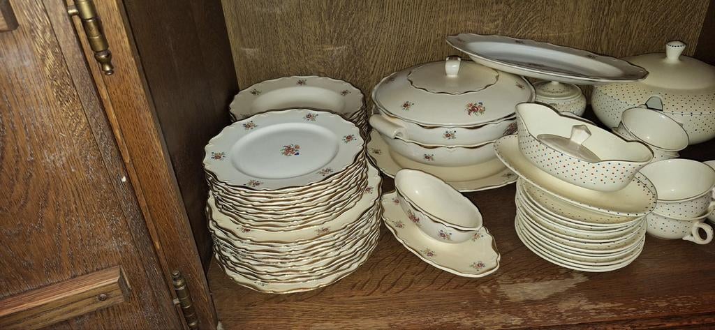 Vintage eet servies BOCH, Ophalen