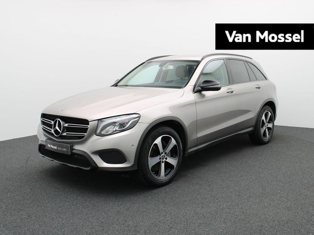 Mercedes-Benz GLC 250 4MATIC + LEDER + LED + TREKHAAK + 1Y U, Auto's, Automaat, Stof, Gebruikt, 4 cilinders