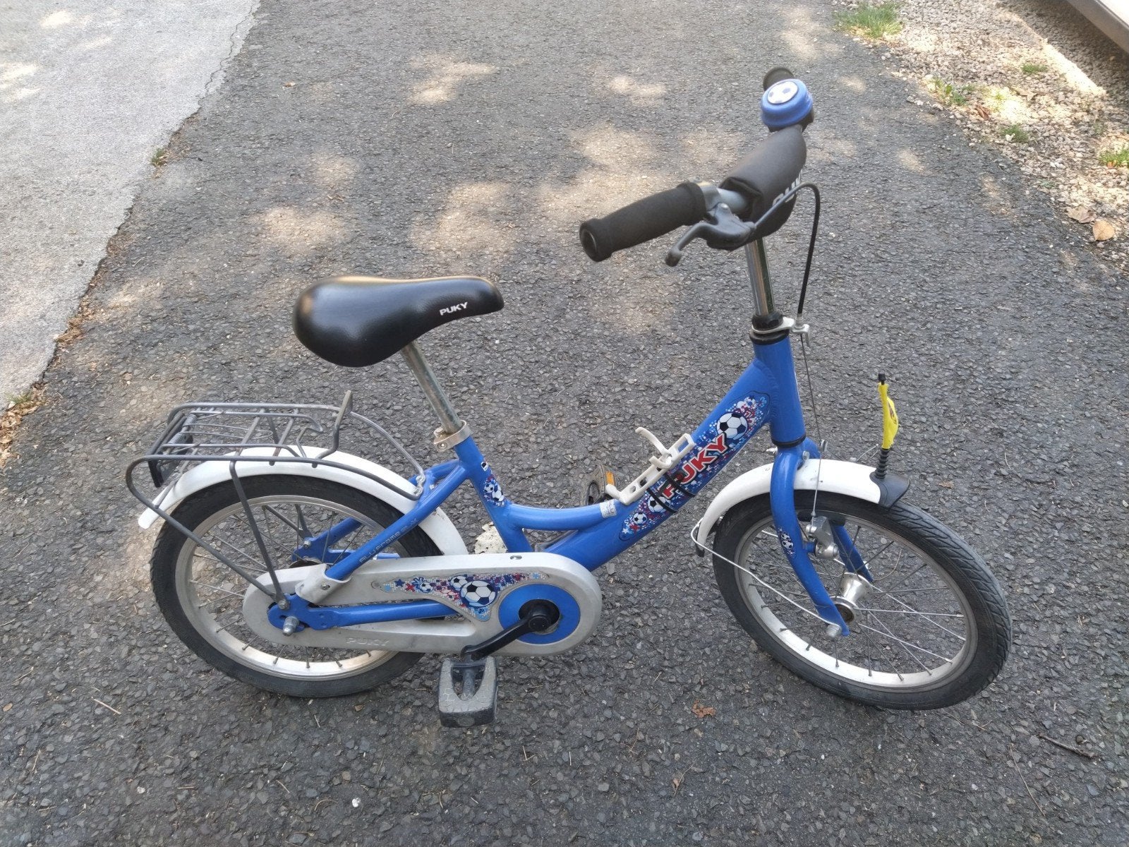 Puky ZL 16-1 Alu bleu, Fietsen en Brommers, Fietsen | Jongens, Ophalen, Gebruikt, Terugtraprem, 16 inch