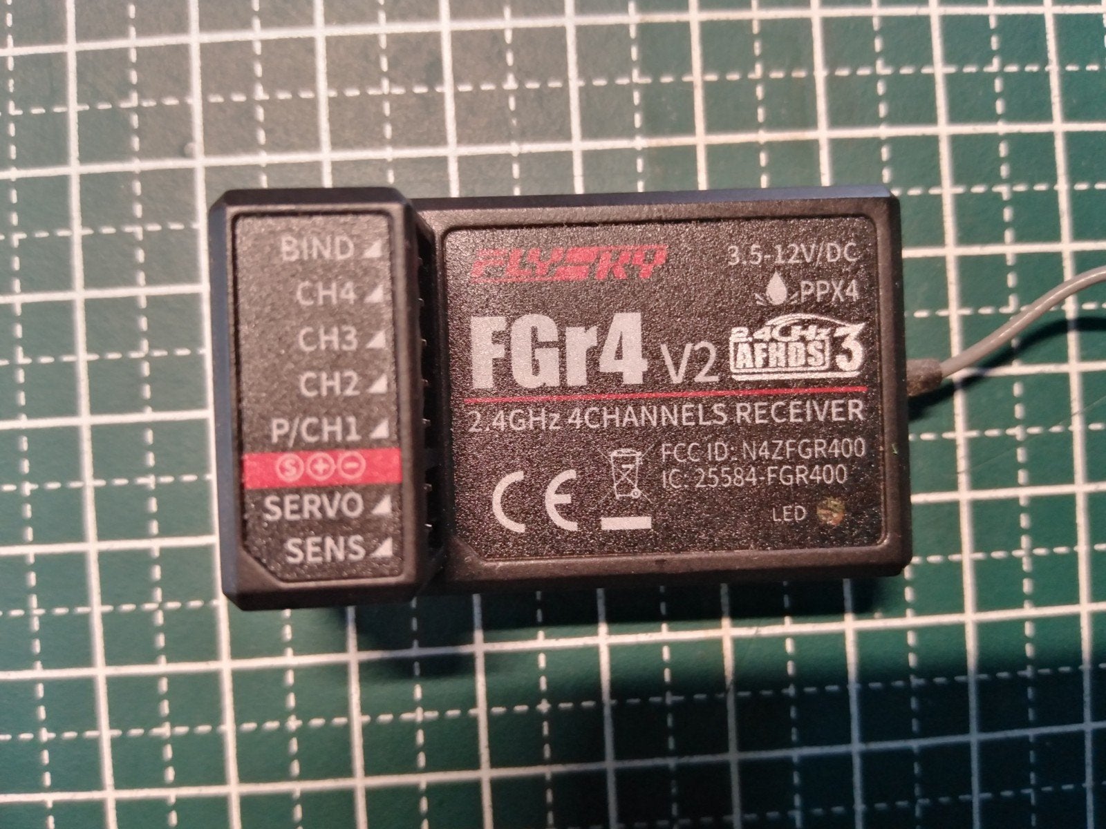 Récepteur Flysky, Enlèvement ou Envoi