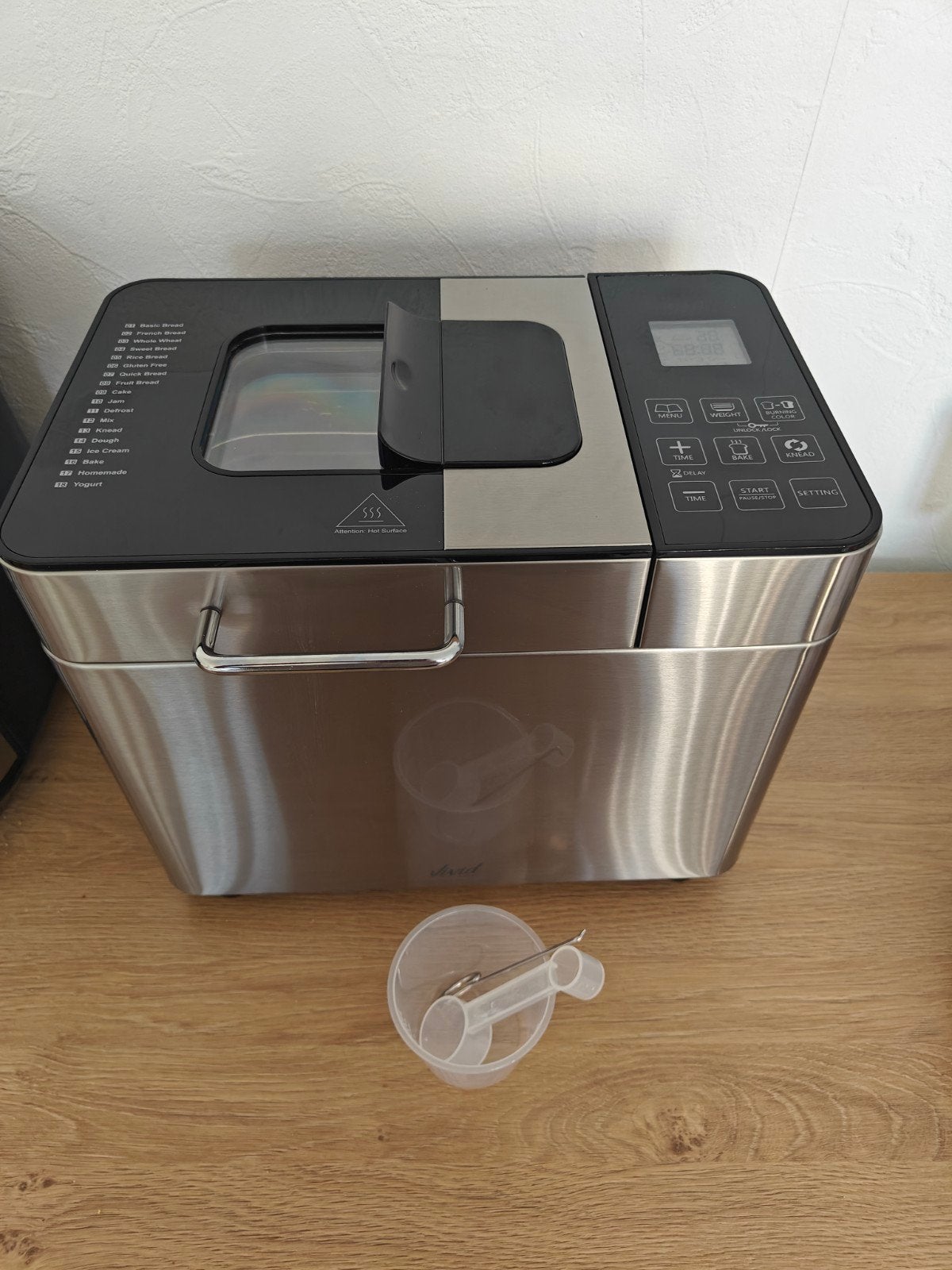 Vivid green broodbakmachine, Electroménager, Enlèvement, Comme neuf, Avec minuteur, Fenêtre transparente