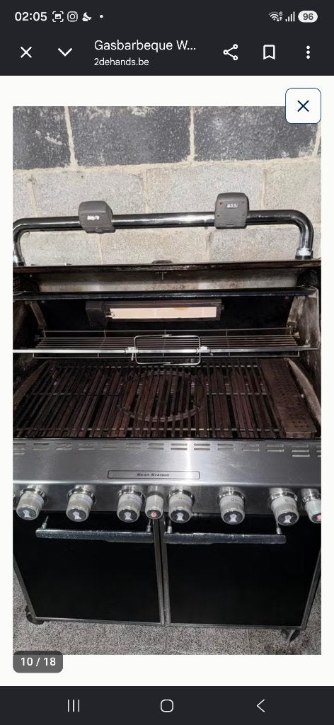 Bbq weber, Enlèvement, Utilisé, Weber
