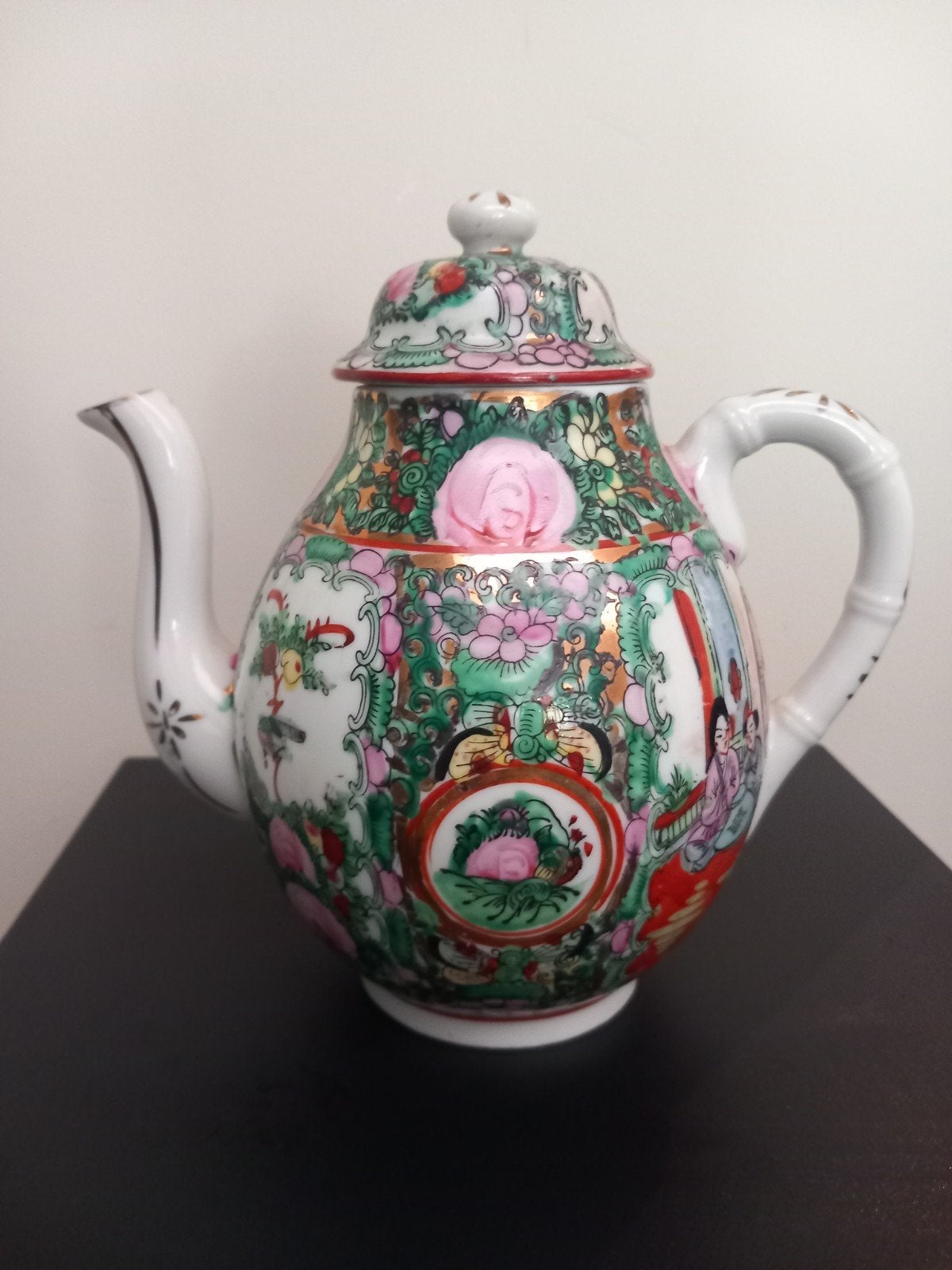 Prachtig Chinees koffie/thee/melkservies, Ophalen