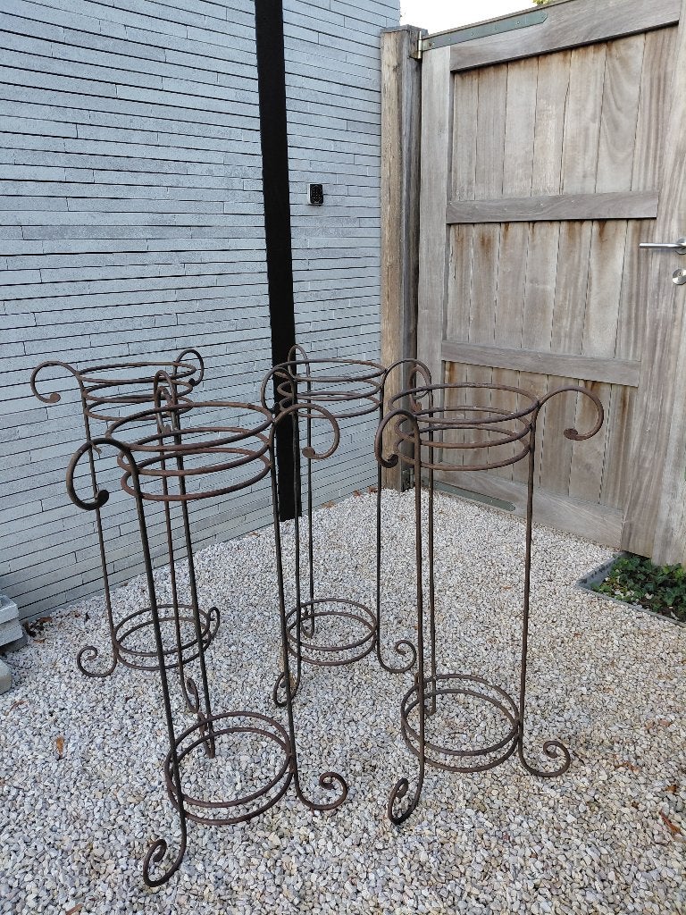 porte-pots de fleurs en fonte, Enlèvement