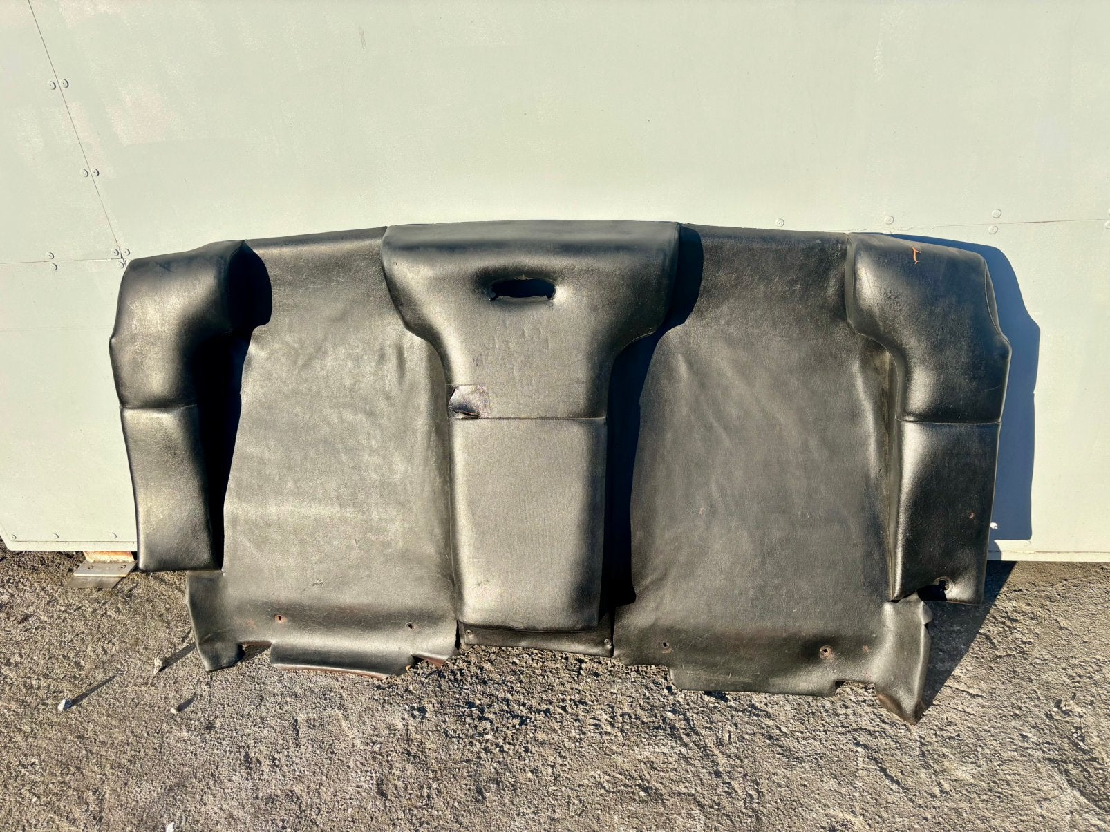 Garniture arrière en cuir de sièges pour Porsche 914, Ophalen of Verzenden, Porsche
