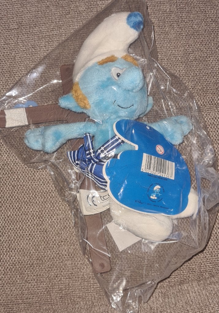 marionetten smurf, Overige karakters, Overige typen, Blauw, Nieuw