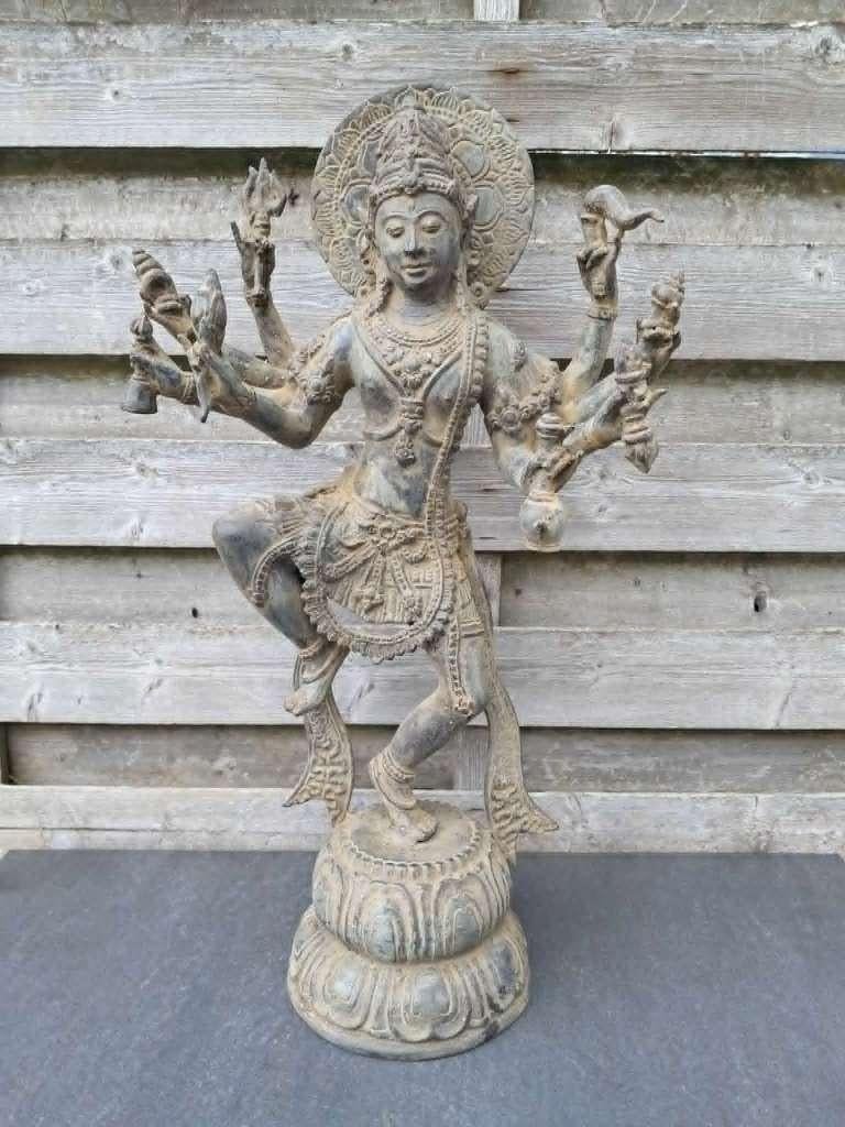 Bronzen beeld van Shiva Natarja/India/Azië/48 cm, Ophalen of Verzenden