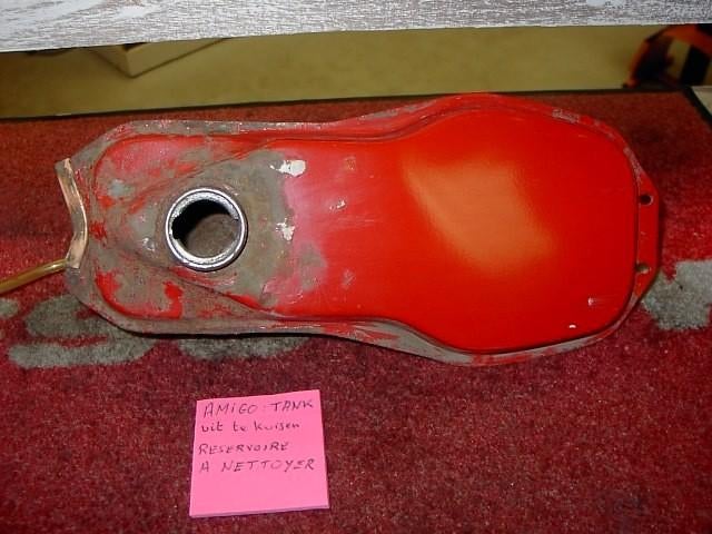 Honda amigo : benzinetank, Fietsen en Brommers, Ophalen, Gebruikt, Tank, Honda amigo