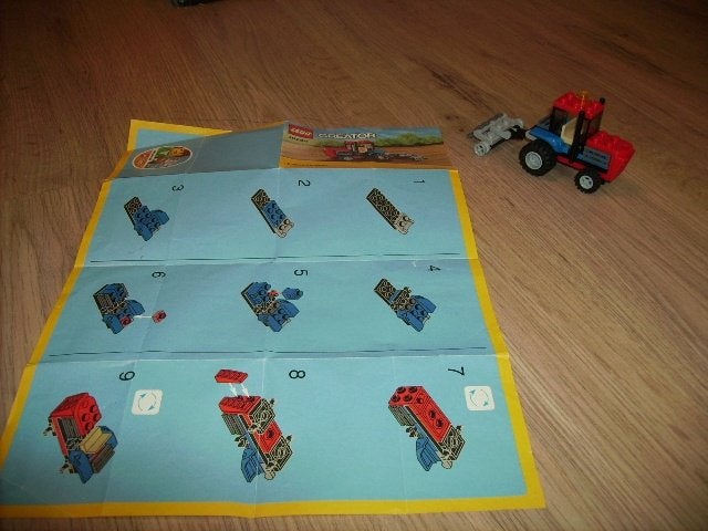 lego creator polybag tractor 30284, Kinderen en Baby's, Lego, Ophalen of Verzenden, Zo goed als nieuw, Compleet