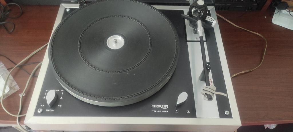 Thorens td145mk2 platenspeler, Ophalen, Gebruikt, Automatisch, Thorens