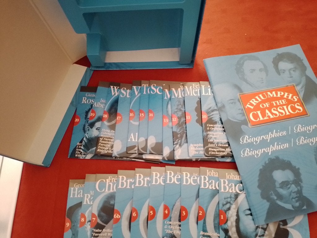 klassieke muziek cd Triumphs of the classics biographies, Ophalen of Verzenden, Zo goed als nieuw