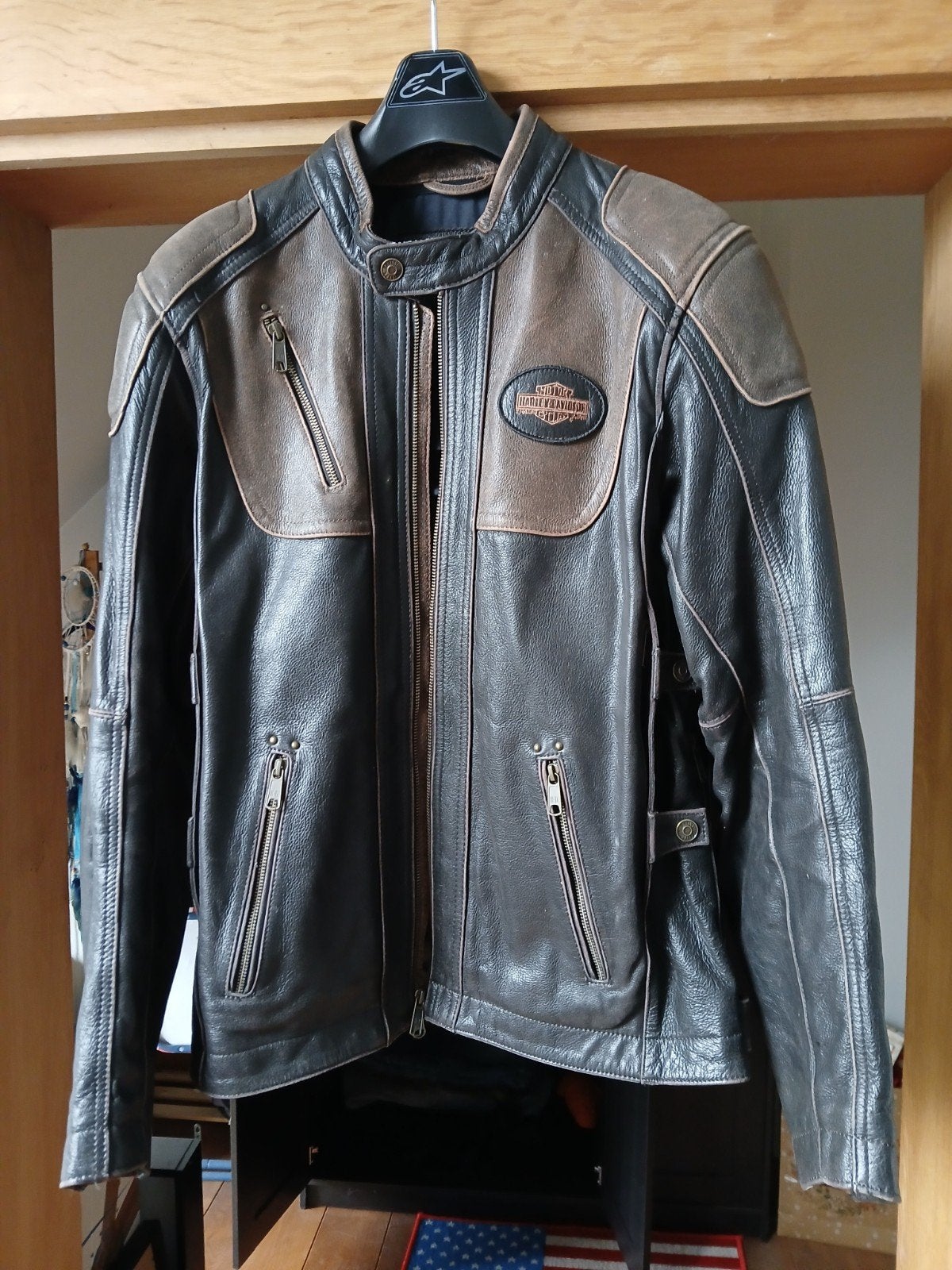 Blouson moto Harley Davidson taille L, Motos, Vêtements | Vêtements de moto, Autres types, Hommes, Seconde main, Enlèvement